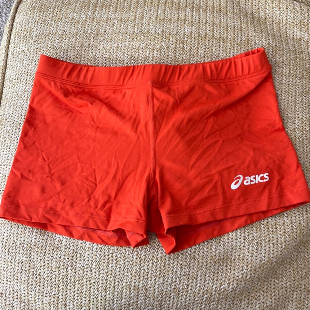 orange spandex